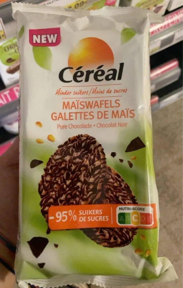 Galette de maïs chocolat noir