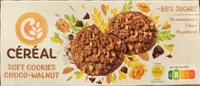 Soft cookies choco-walnut