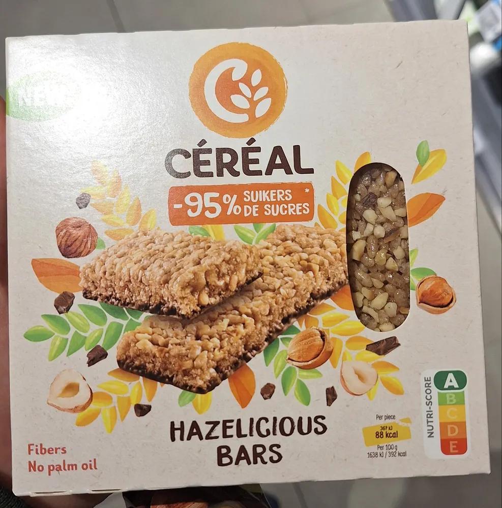 Hazelicious bars