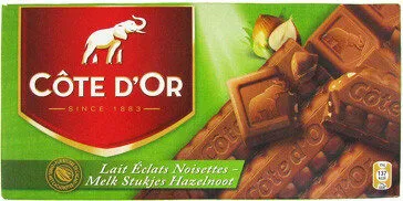 Chocolat au lait Eclats noisettes