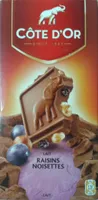 Lait Raisins Noisettes