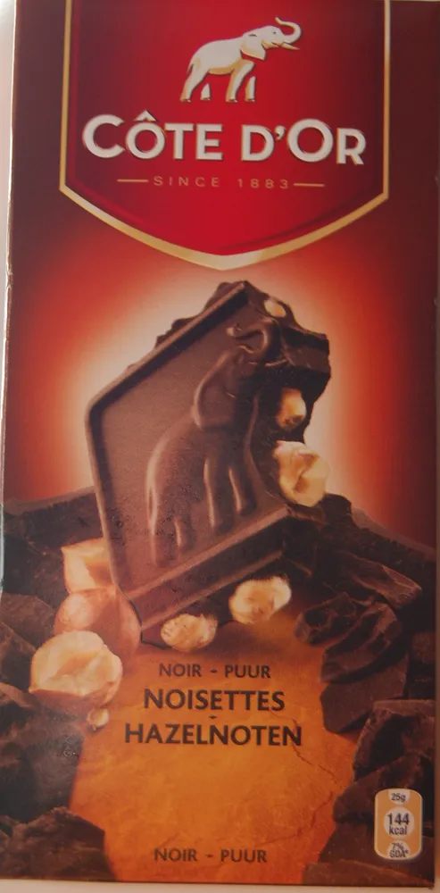 Noir pur noisettes