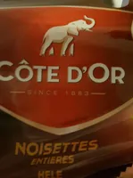 Côte D'or Bâtons Plein Fond. Nois. Entières 3P X22
