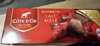 Mignonnette lait