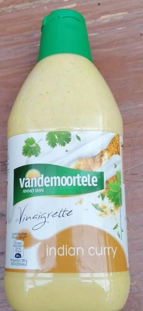 Vinaigrette Indian curry