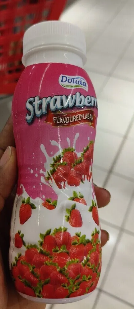 Strawberry Flavoured laban