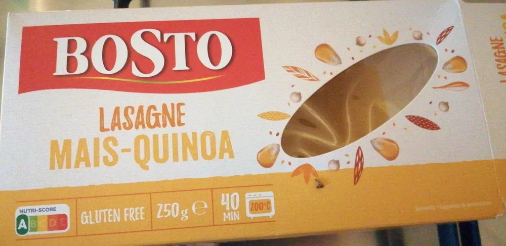 Lasagne mais-quinoa