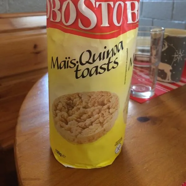 Maïs-Quinoa toasts