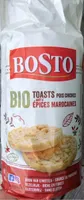 Bio toasts pois chiches goût d’épices marocaines