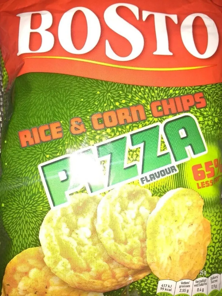 Bosto rice & corn chips