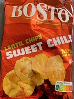 Lentil chips sweet chili