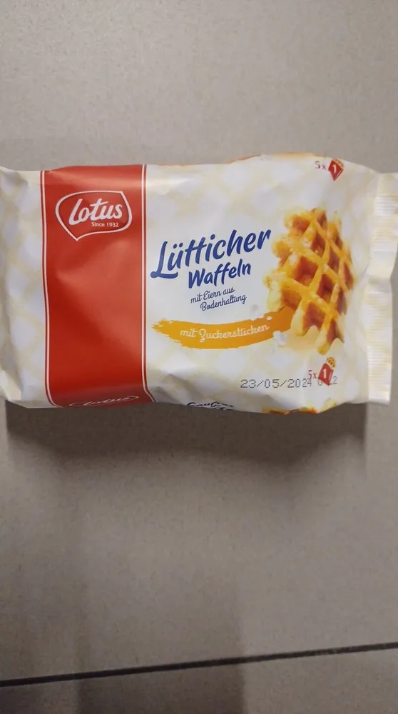 Lütticher Waffeln (5 Stück)