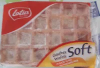 Gaufres Soft au sucre glace