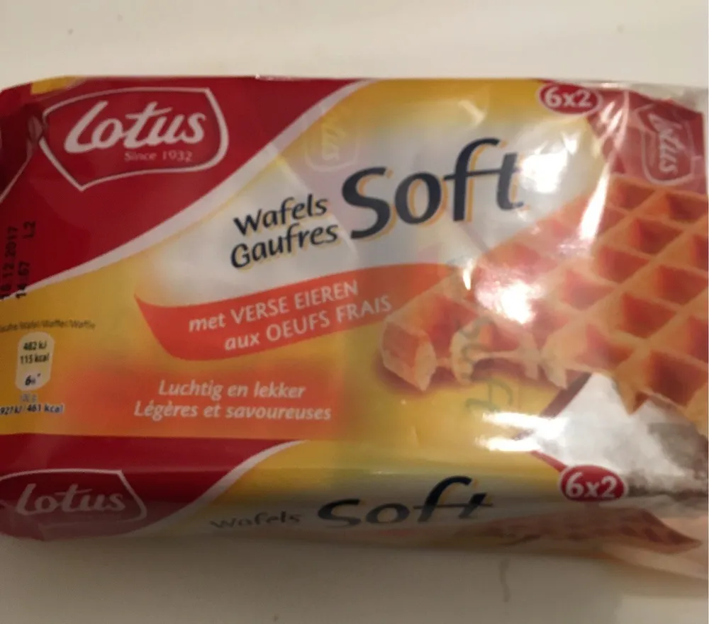 Gaufres Soft Lotus