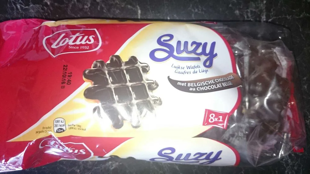 Suzy chocolade Luikse wafels
