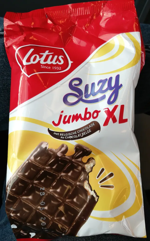 Lotus Suzy Jumbo Gaufre Vanille Chocol. 20X75G 1PC
