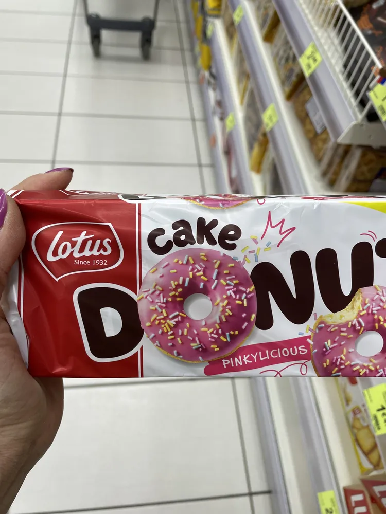 LOTUS CAKE DONUT - Pinkylicious - 204g (6x1p)
