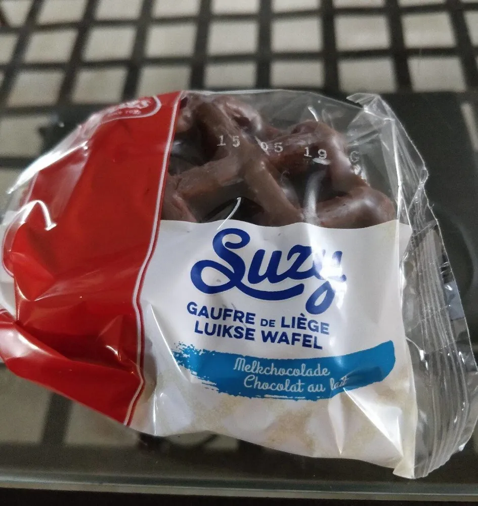 Suzy gaufre de Liège au chocolat au lait