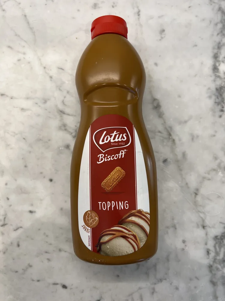 Lotus Biscoff Topping