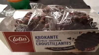 Gofres crujientes de chocolate