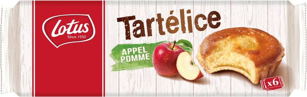 LOTUS TARTELICE Pomme 345g (6x1p)