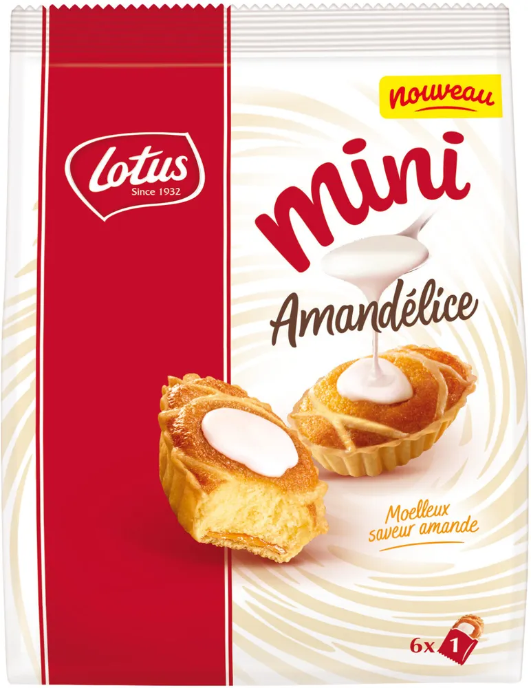 LOTUS MINI AMANDELICE - 195g (6x1p)