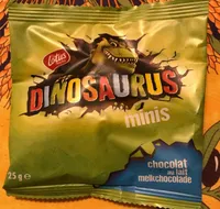 Dinosaurus minis au chocolat au lait