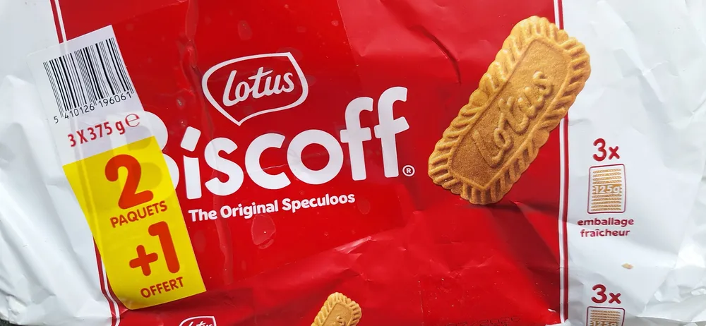 The Original Speculoos 2 x 375 g + 1 x 375 g offert