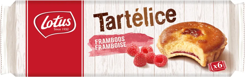 LOTUS TARTELICE Framboise 345g (6x1p)