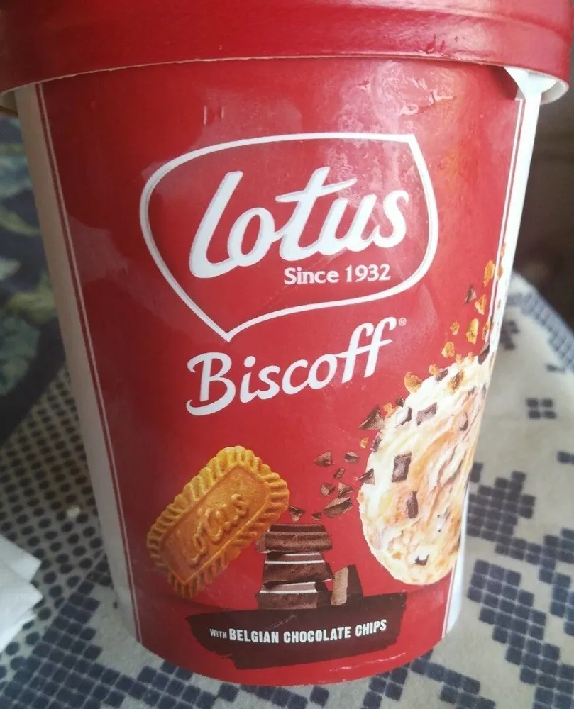 Helado Lotus