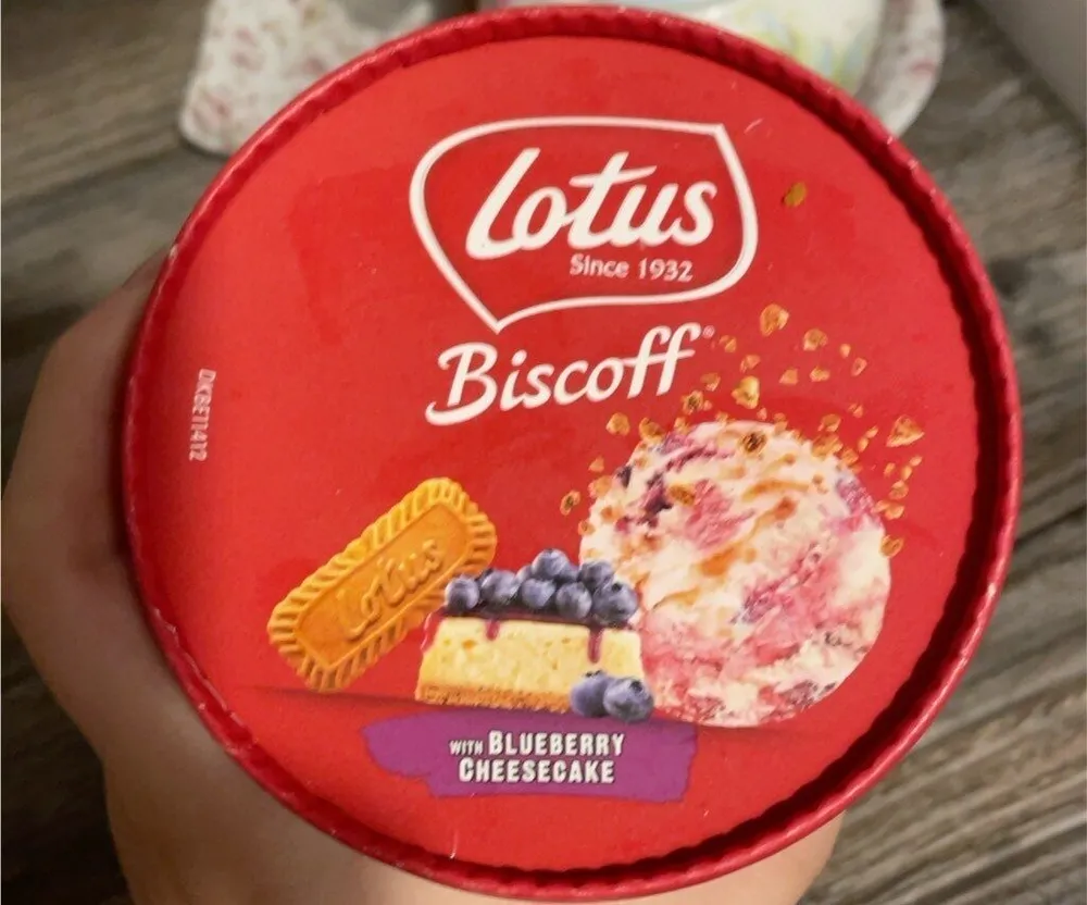 Lotus biscoff icecream