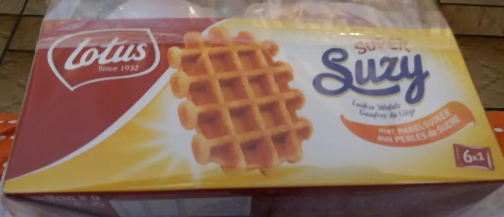 Lotus Super Gaufre Suzy 6X540G 6X1PC
