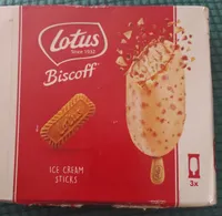 Biscoff Ice Cream Sticks