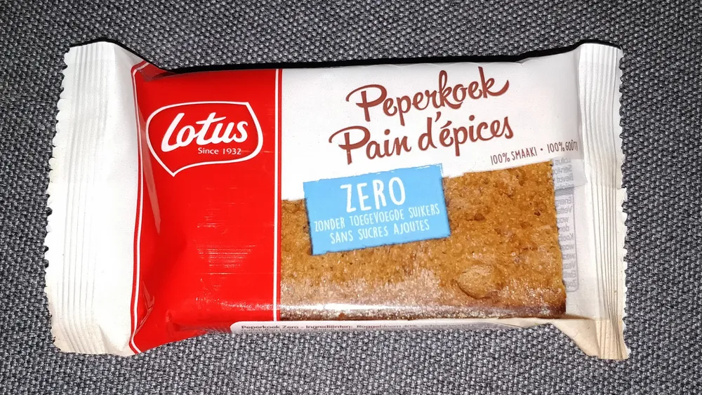 Pain d'épices allégé en sucre