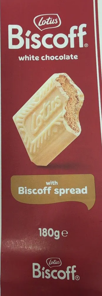 Biscoff white chocolate