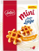 LOTUS MINI - Gaufre de Liège - 171g (6x1p)
