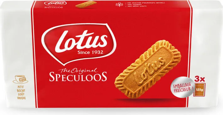 LOTUS BISCOFF Speculoos Original - 375g (3x125g)