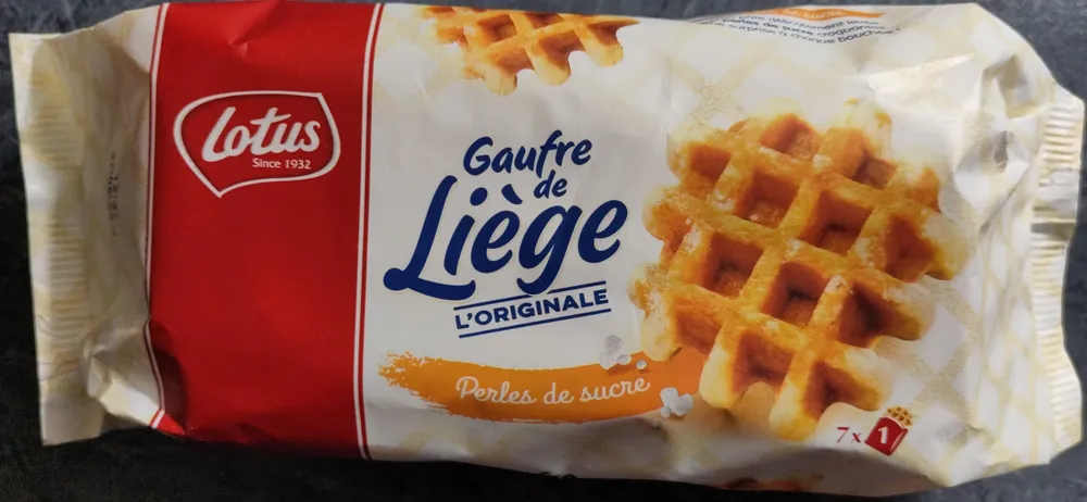 Gaufre de Liège - Perles de sucre