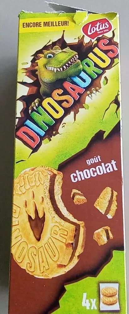 Dinosaurus Fourrage au Véritable Chocolat Noir
