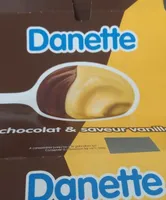 Danette chocolat vanille