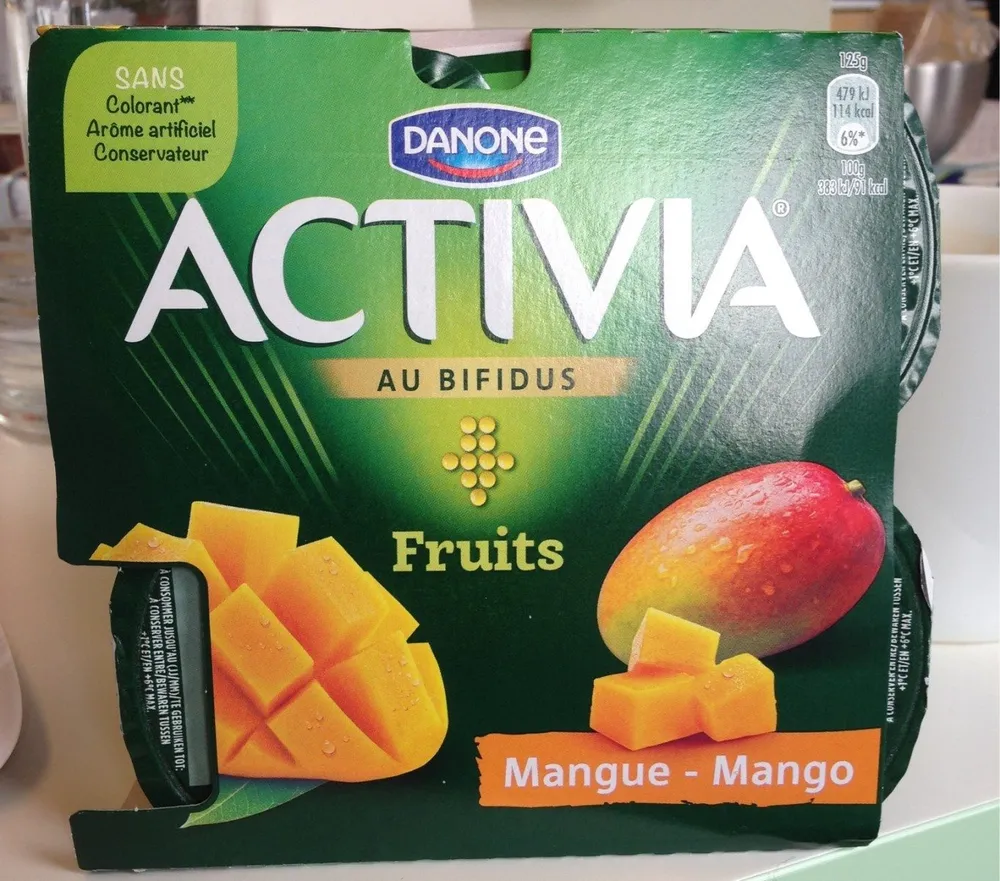 Yaourt à la mangue