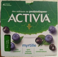 Yaourt au bifidus actiregularis et aux fruits