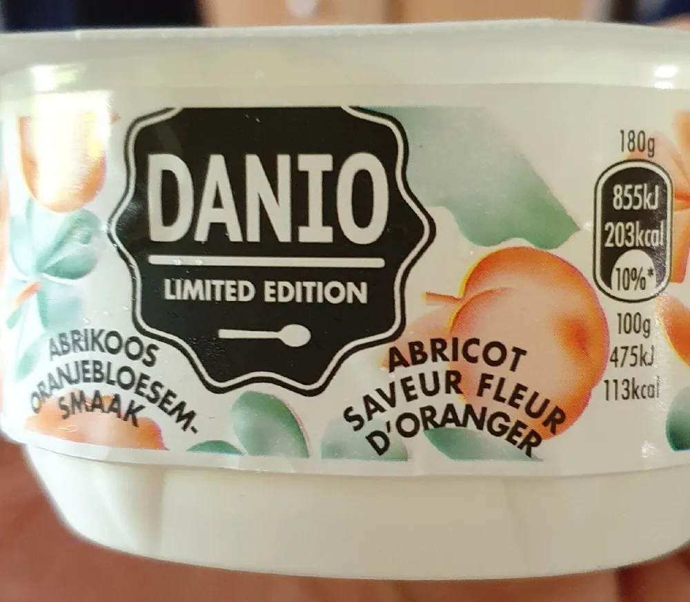 Danio Abricot Saveur Fleur d'oranger