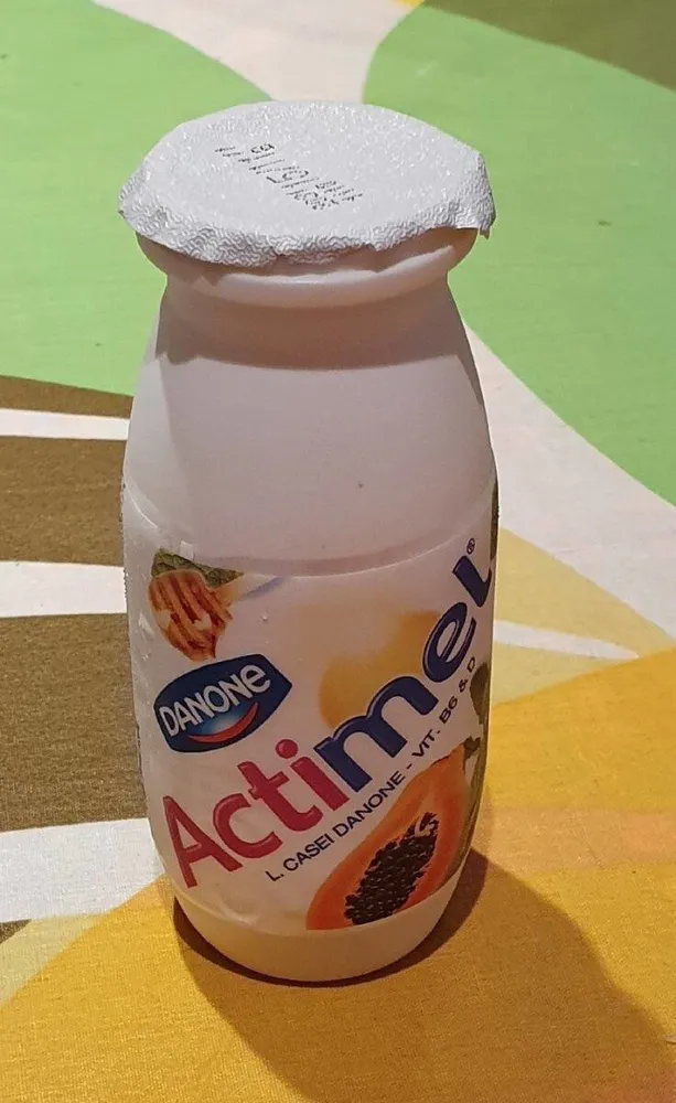Actimel supermix Papaye Miel Menthe