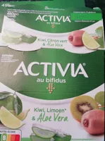 Activia kiwi limoen&Aloe Vera