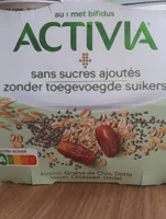 Activia avoine, chia, dattes