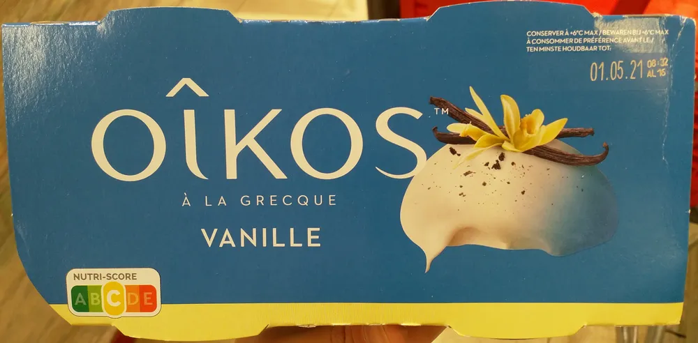Oikos à la grecque vanille