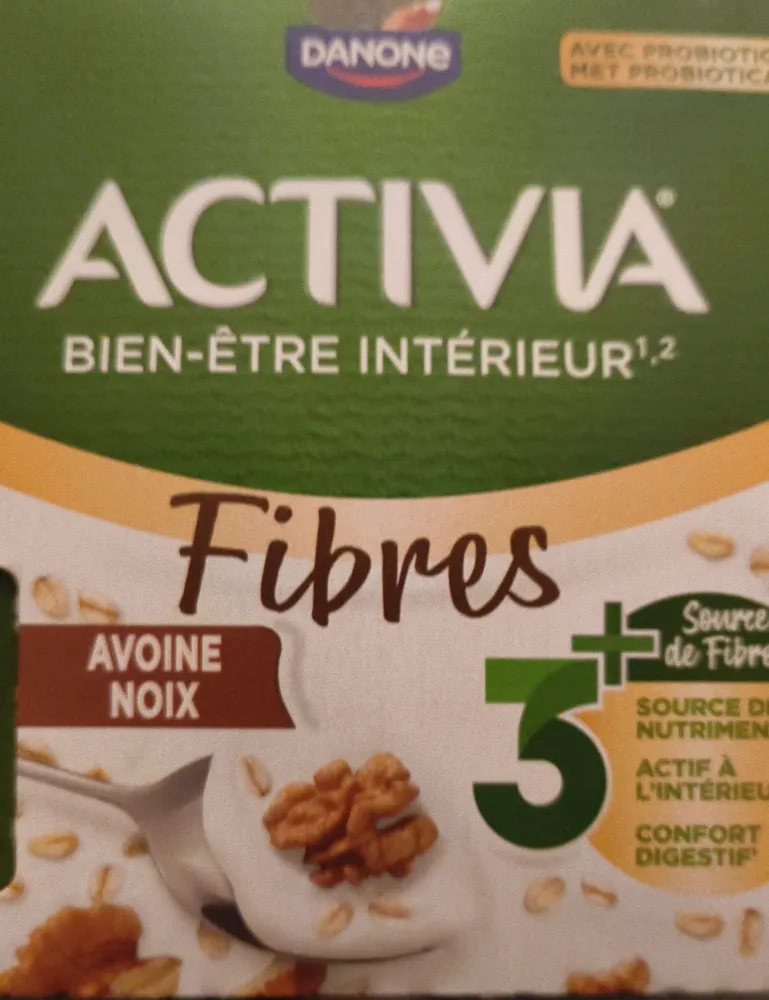 Activia Yaourt Avoine Noix