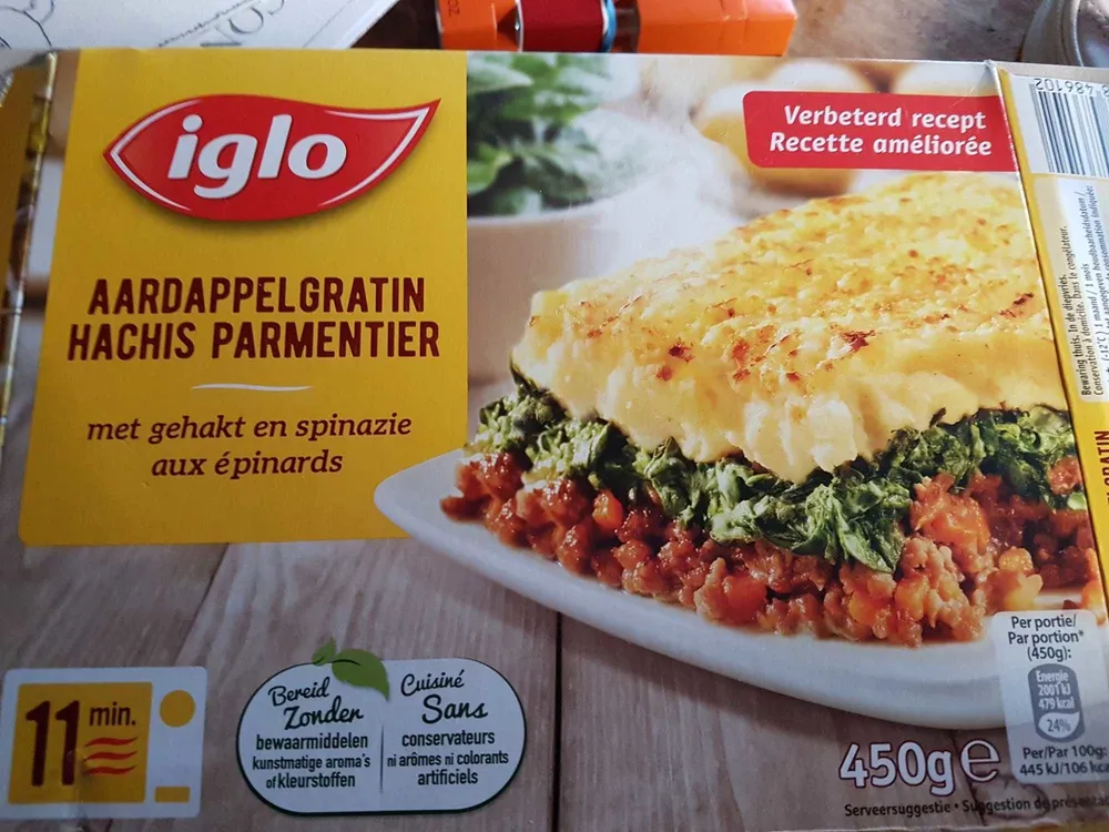 Aardappelgratin / Hachis Parmentier
