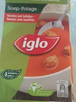 Potage tomate avec boulettes